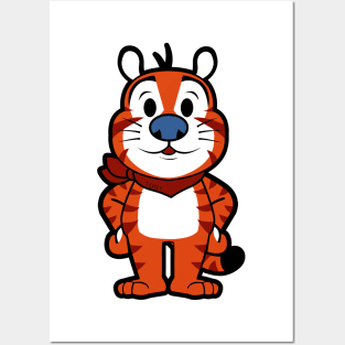 Tony the Tiger Chibi Posters and Art